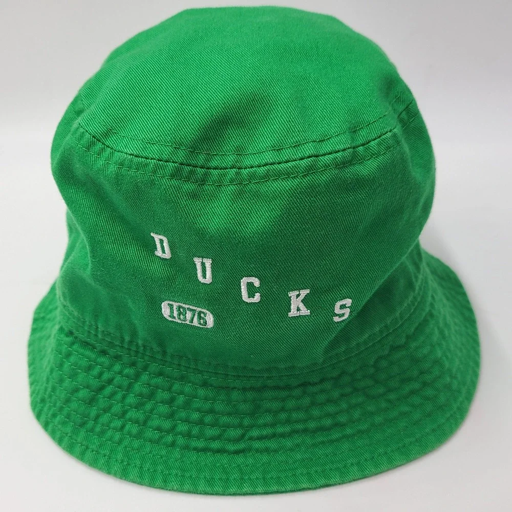 Oregon Ducks Bucket Hat Nike Fitted‎ M-L Green White NCAA University Swoosh Men